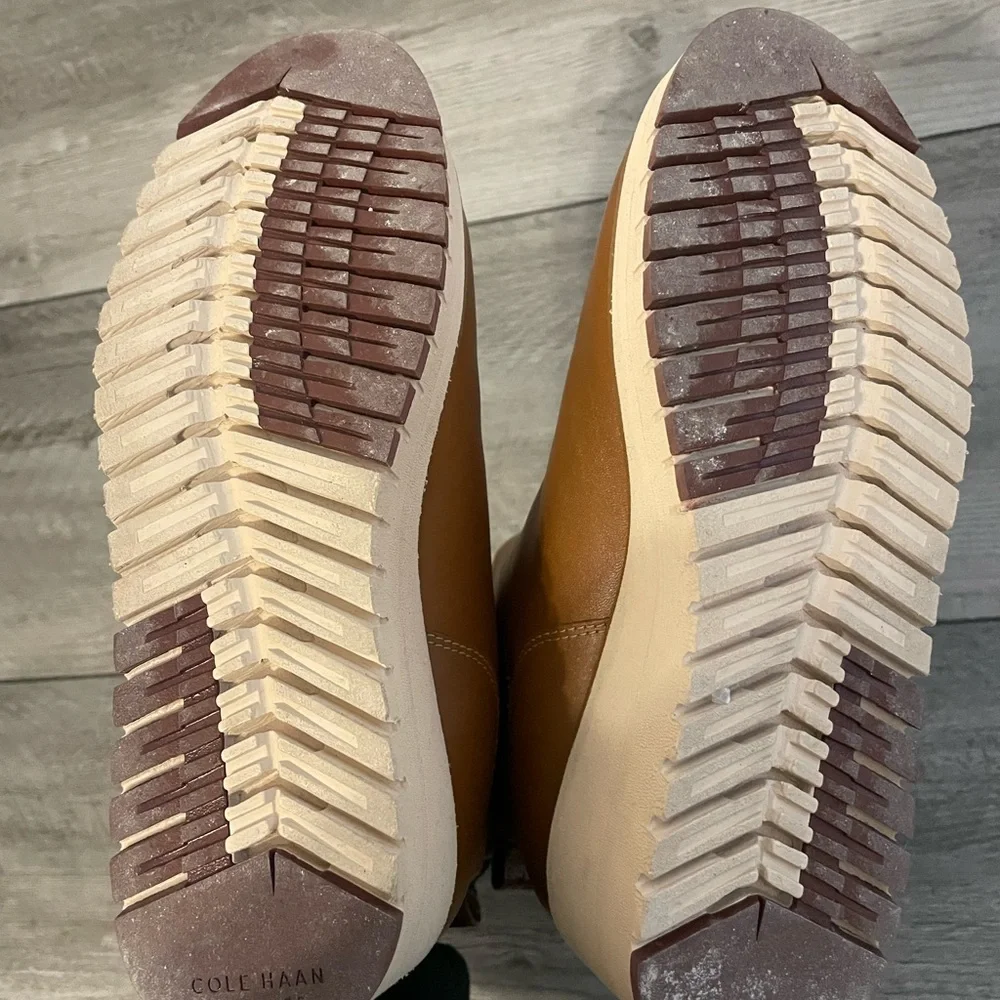 Cole Haan Women's ZERØGRAND City Wedge Waterproof Chelsea Boots - Picture 3 of 5